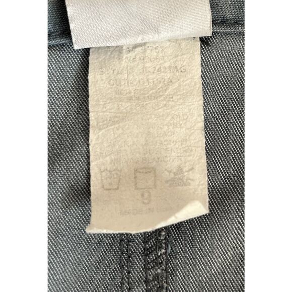 Billabong Denim Jean Skirt size 9 Soft Blue, Front & Back Pockets - Picture 6 of 7